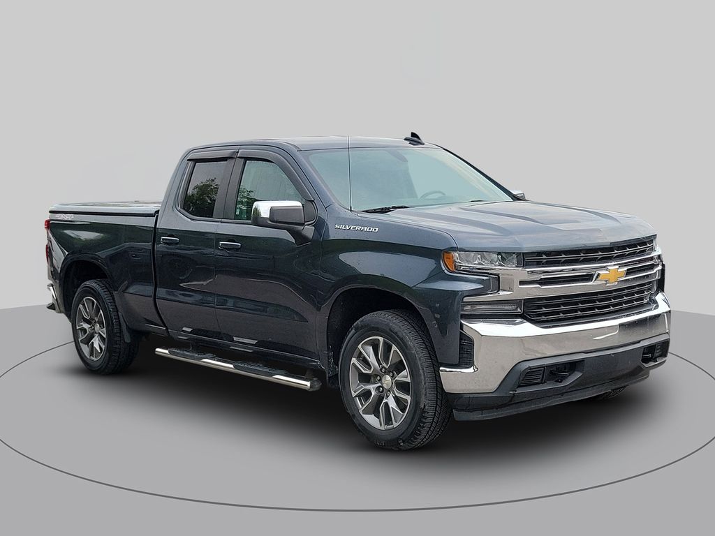 SHADOW GRAY METALLIC 2019 Chevrolet Silverado 1500 Pickup Truck Four-Wheel Drive 8-Speed Automatic