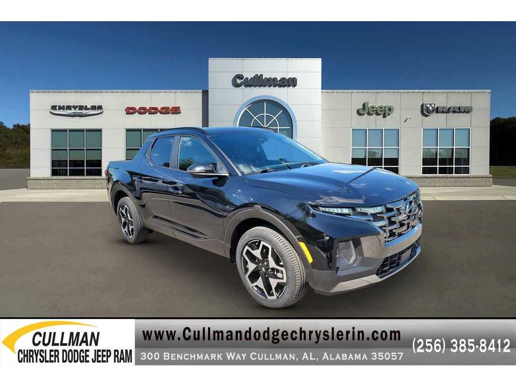 Phantom Black 2023 Hyundai Santa Cruz Pickup Truck All-Wheel Drive 8-Speed Automatic