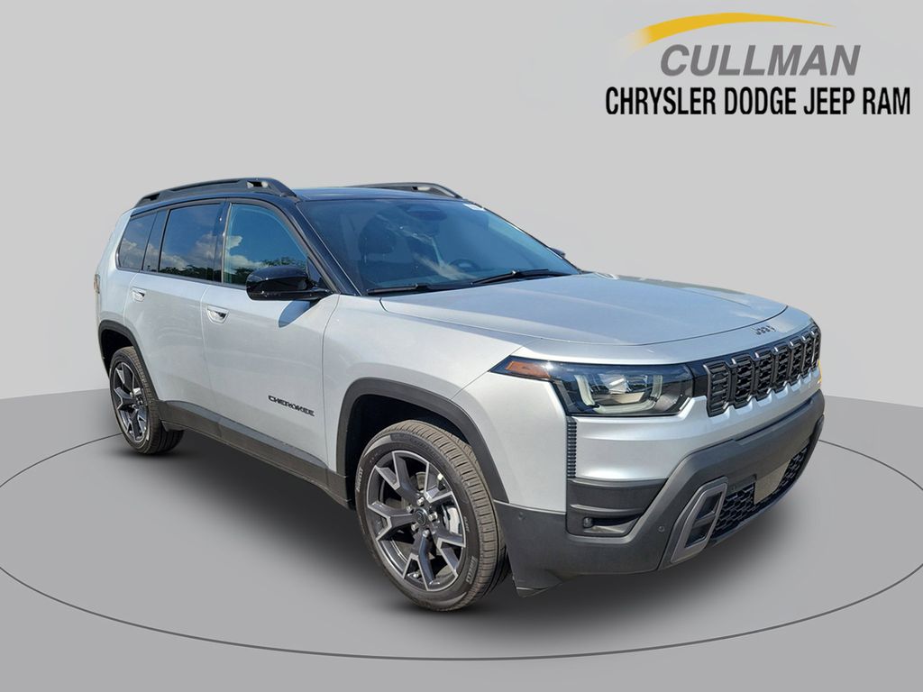 BRIGHT WHITE CLEARCOAT 2026 Jeep Cherokee SUV / Crossover Four-Wheel Drive Continuously Variable Transmission