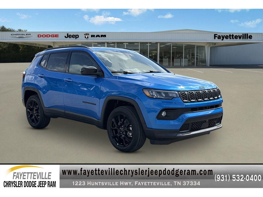 Hydro Blue Pearlcoat 2026 Jeep Compass SUV / Crossover Four-Wheel Drive 8-Speed Automatic