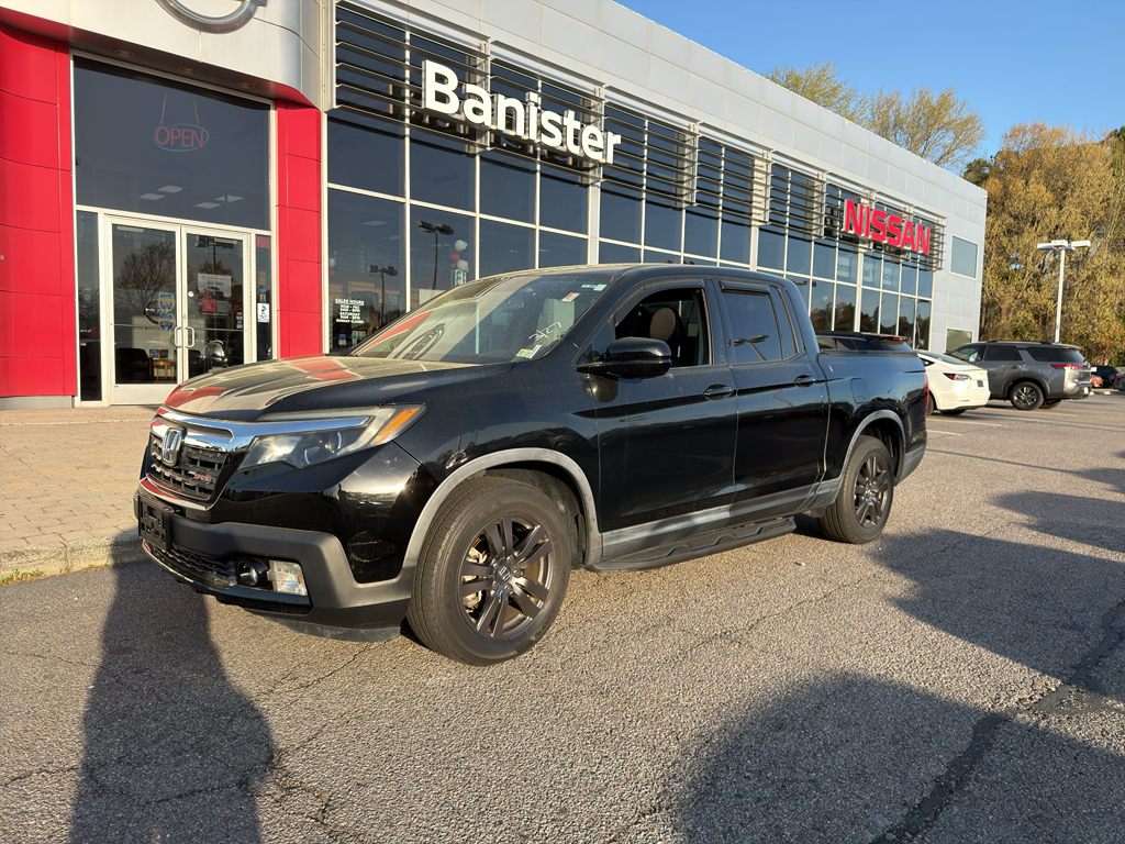 Crystal Black Pearl 2017 Honda Ridgeline Sport Pickup Truck Front-Wheel Drive 6-Speed Automatic