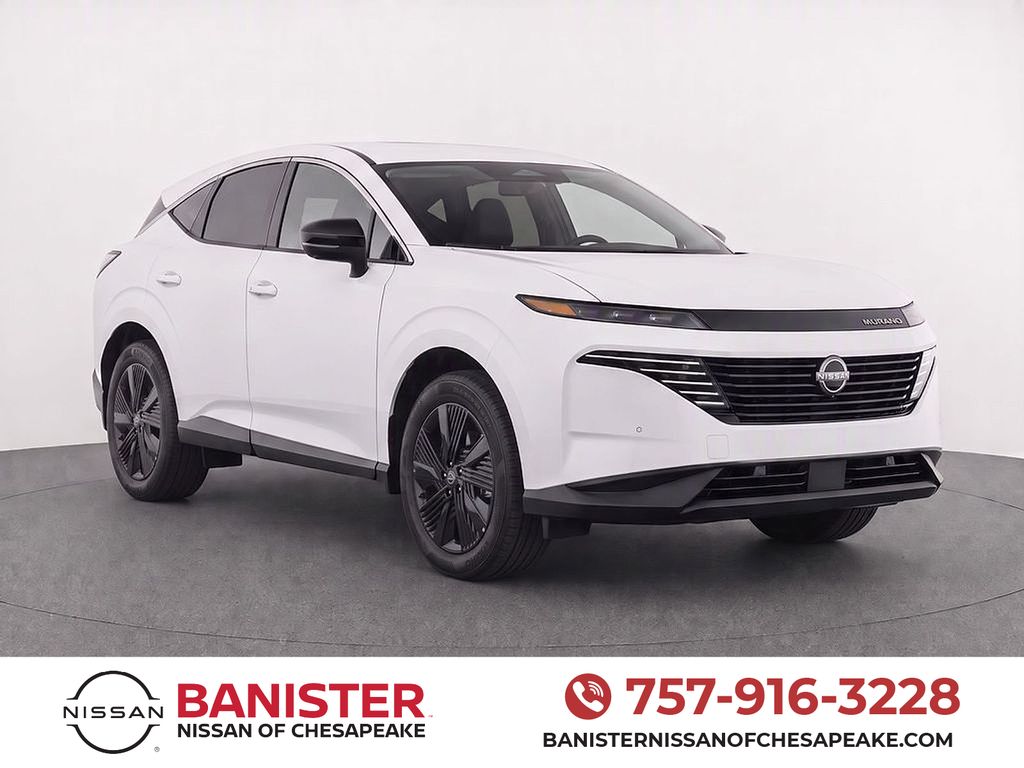 Everest White Pearl Tricoat 2025 Nissan Murano SUV / Crossover Front-Wheel Drive 9-Speed Automatic
