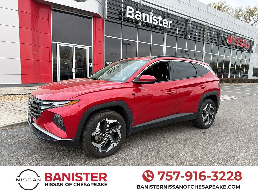 Calypso Red 2022 Hyundai Tucson SEL AWD SUV / Crossover All-Wheel Drive 8-Speed Automatic