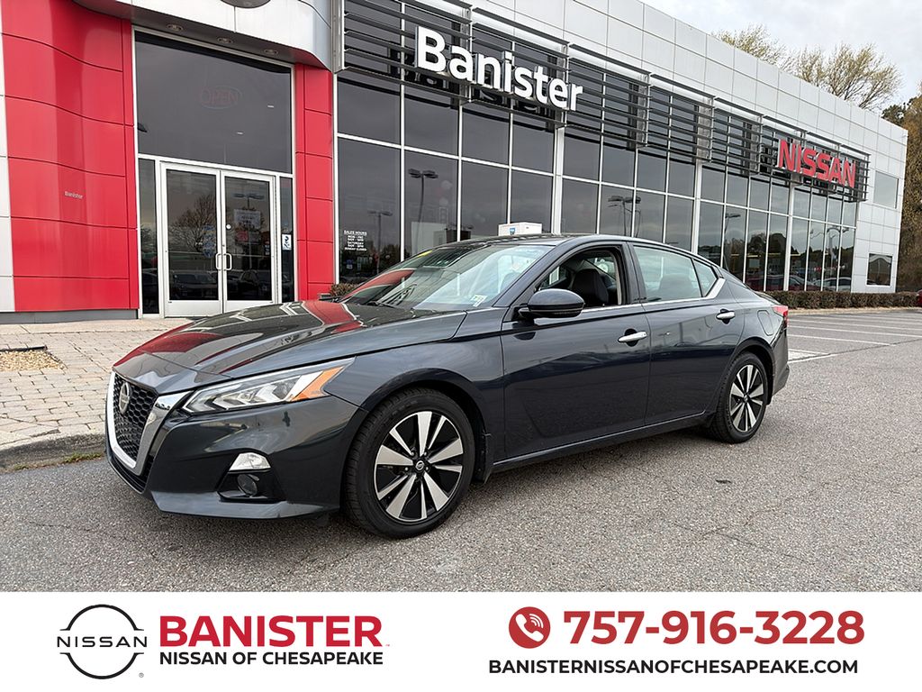 Storm Blue Metallic 2020 Nissan Altima 2.5 SV FWD Sedan Front-Wheel Drive Continuously Variable Transmission