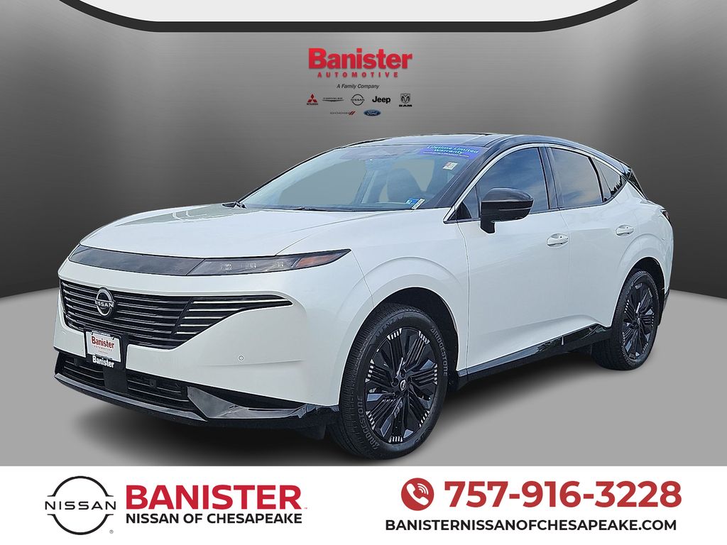 Everest White Pearl Tricoat/Super Black 2025 Nissan Murano SUV / Crossover All-Wheel Drive 9-Speed Automatic