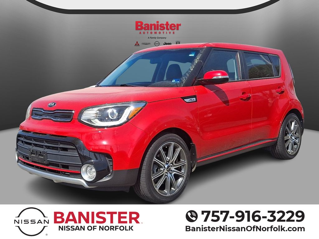 Inferno Red 2018 Kia Soul ! Wagon Front-Wheel Drive 7-Speed Automatic