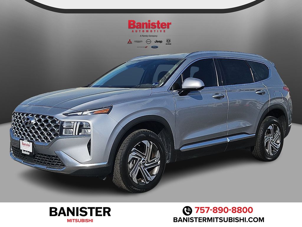 Shimmering Silver 2022 Hyundai Santa Fe SEL AWD SUV / Crossover All-Wheel Drive 8-Speed Automatic