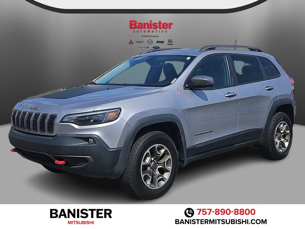 Billet Silver Metallic Clearcoat 2020 Jeep Cherokee Trailhawk 4WD SUV / Crossover Four-Wheel Drive 9-Speed Automatic