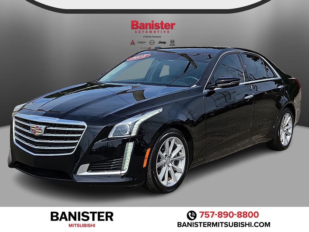 Black Raven 2018 Cadillac CTS Sedan Rear-Wheel Drive 8-Speed Automatic