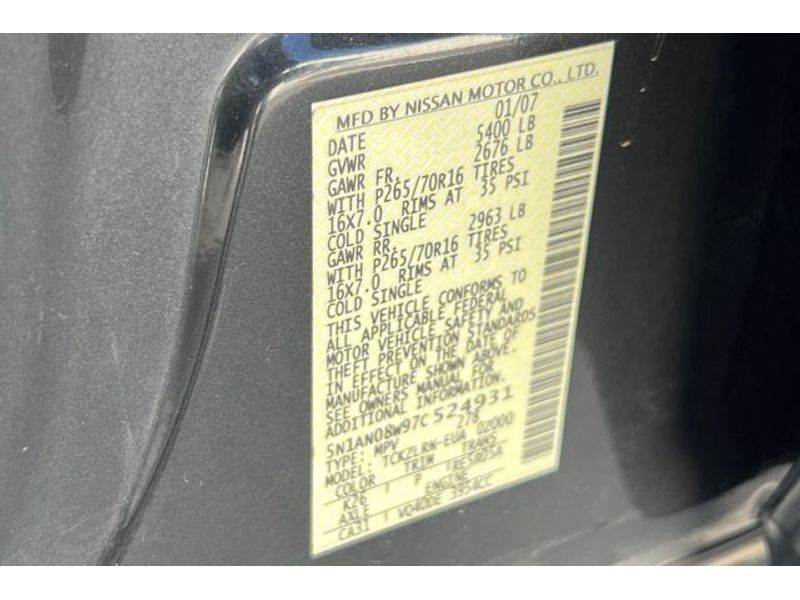 2007 Nissan Xterra photo 21