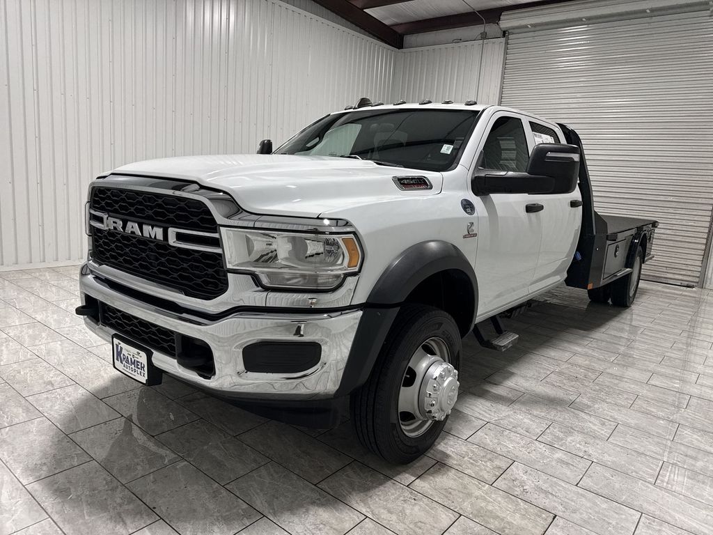 Bright White Clearcoat 2024 RAM 4500 Chassis Pickup Truck 6-Speed Automatic