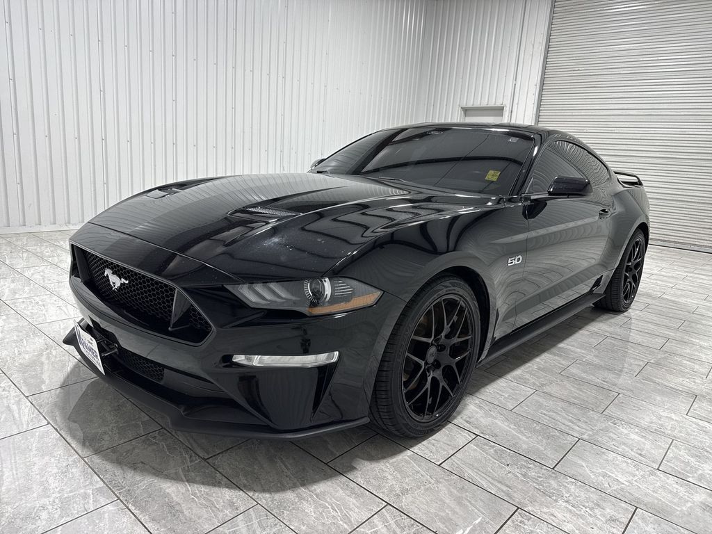 Shadow Black 2023 Ford Mustang GT Fastback RWD Coupe Rear-Wheel Drive 6-Speed Manual