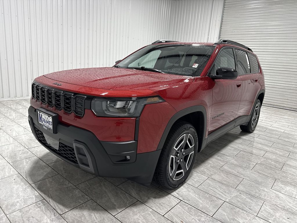 Red Hot Pearlcoat 2026 Jeep Cherokee Laredo 4WD SUV / Crossover Four-Wheel Drive Continuously Variable Transmission