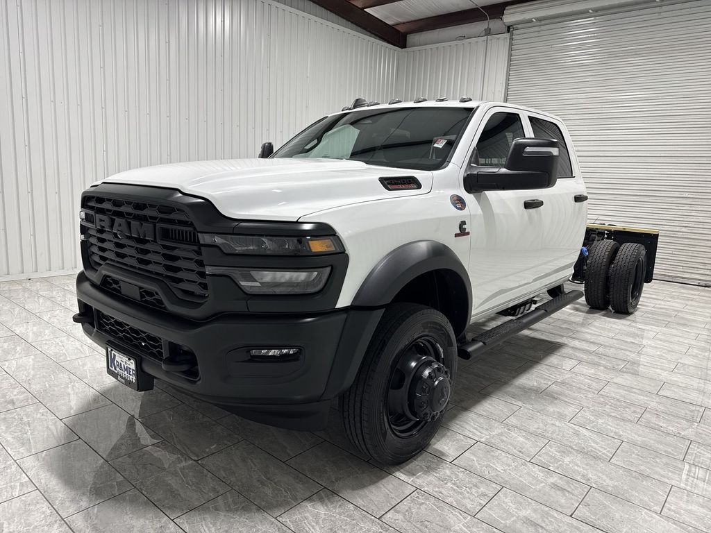 Bright White Clearcoat 2026 RAM 4500 Chassis Pickup Truck 8-Speed Automatic
