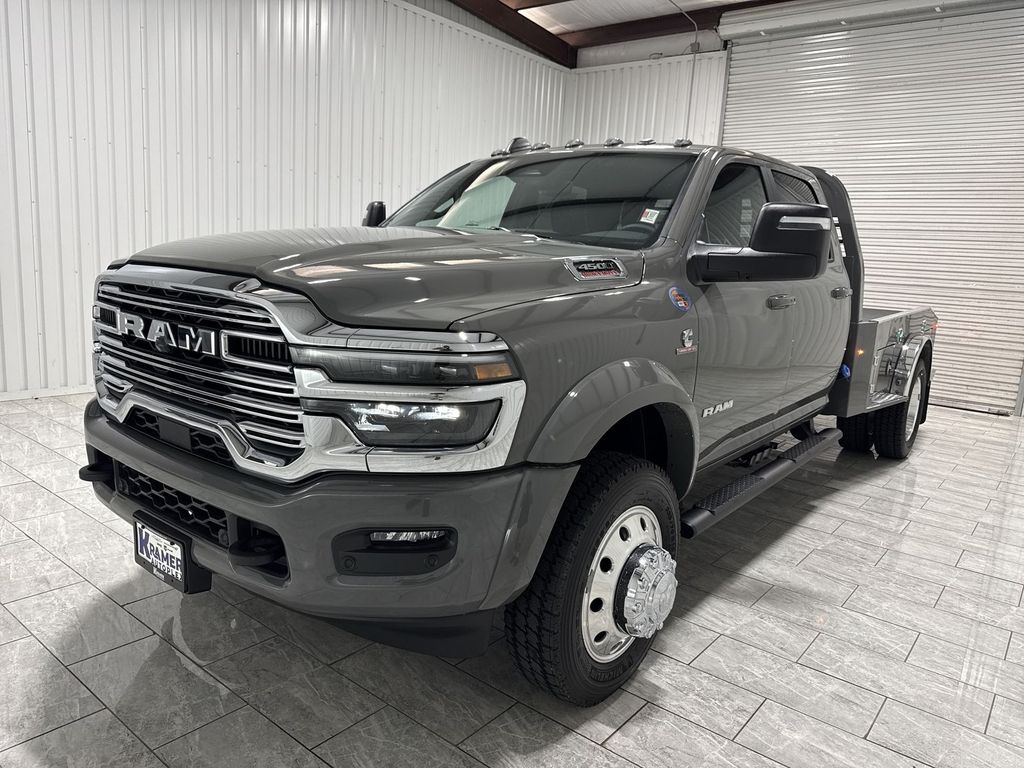 Ceramic Gray Clearcoat 2026 RAM 4500 Chassis Pickup Truck 8-Speed Automatic