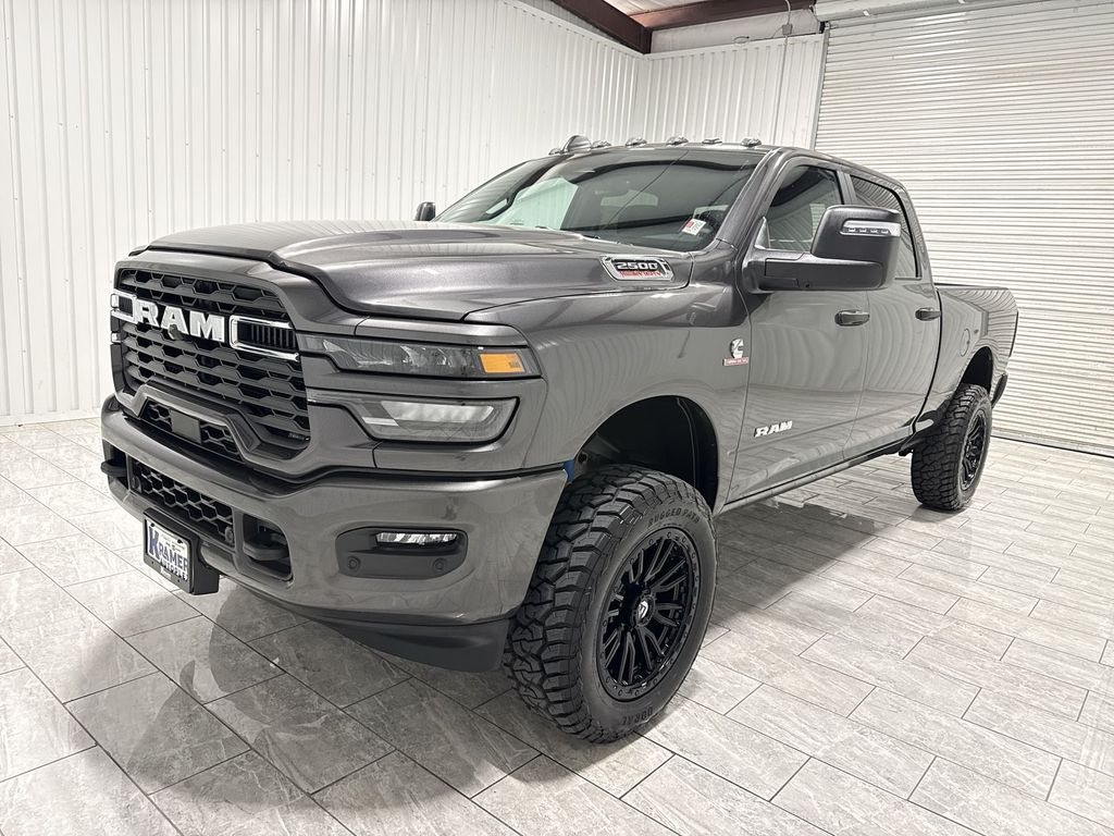 Gray (Granite Crystal Metallic Clearcoat) 2026 RAM 2500 Pickup Truck Four-Wheel Drive 8-Speed Automatic