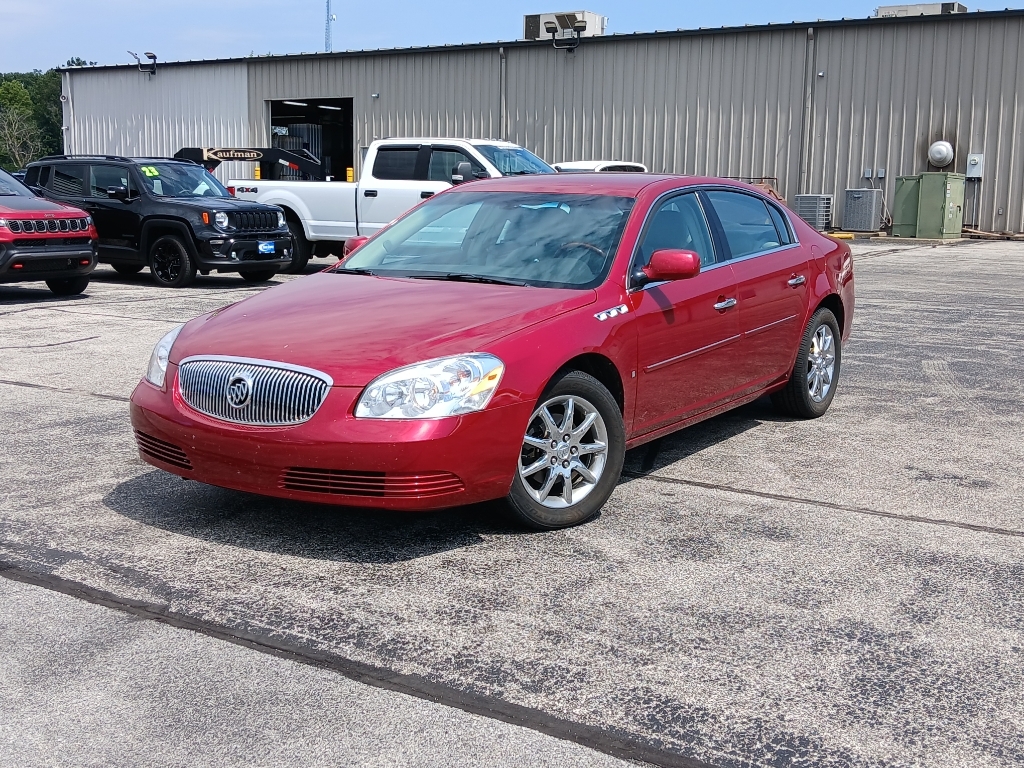 Crystal Red Tintcoat 2008 Buick Lucerne Sedan Front-Wheel Drive 4-Speed Automatic