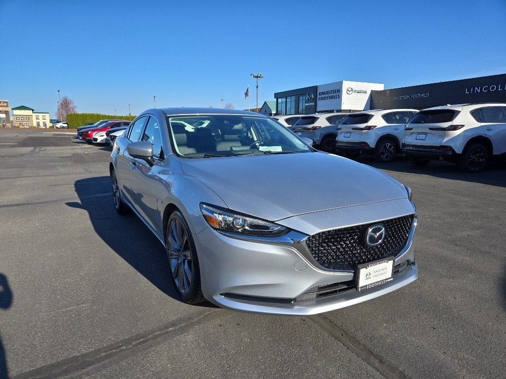 Sonic Silver Metallic 2018 Mazda MAZDA6 Grand Touring Sedan FWD Sedan Front-Wheel Drive 6-Speed Automatic