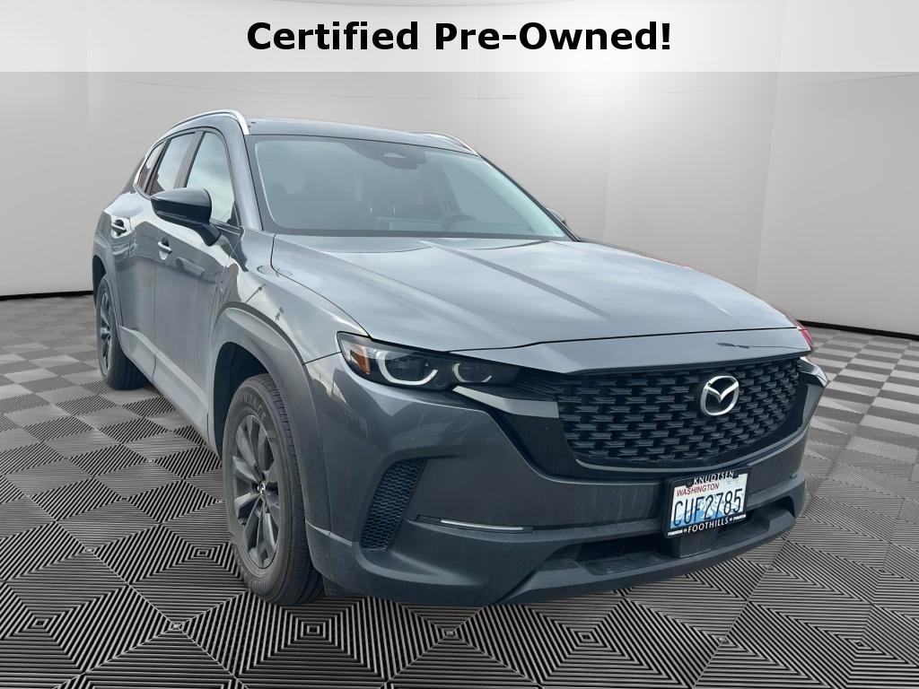 Machine Gray Metallic 2025 Mazda CX-50 2.5 S Premium AWD SUV / Crossover All-Wheel Drive 6-Speed Automatic