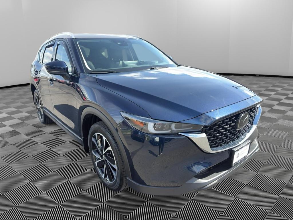 Deep Crystal Blue Mica 2023 Mazda CX-5 2.5 S Premium Plus AWD SUV / Crossover All-Wheel Drive 6-Speed Automatic