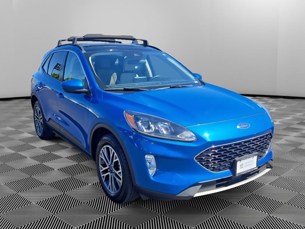 Velocity Blue Metallic 2020 Ford Escape SUV / Crossover All-Wheel Drive 8-Speed Automatic