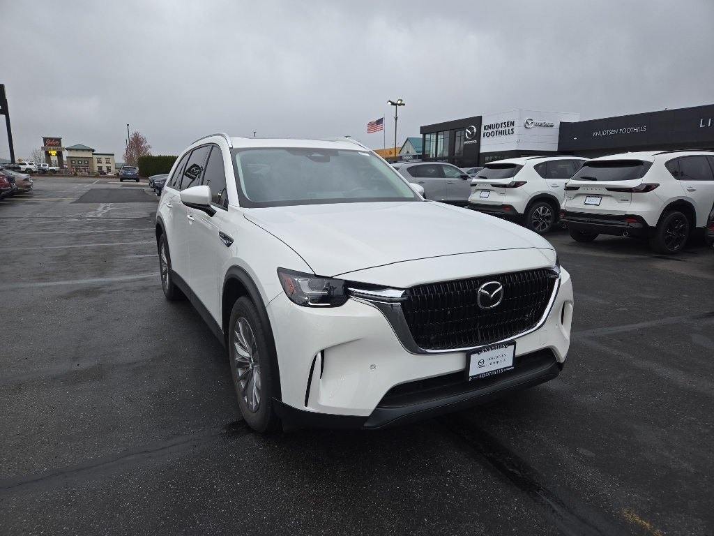 Rhodium White Premium 2025 Mazda CX-90 3.3 Turbo Preferred AWD SUV / Crossover All-Wheel Drive 8-Speed Automatic