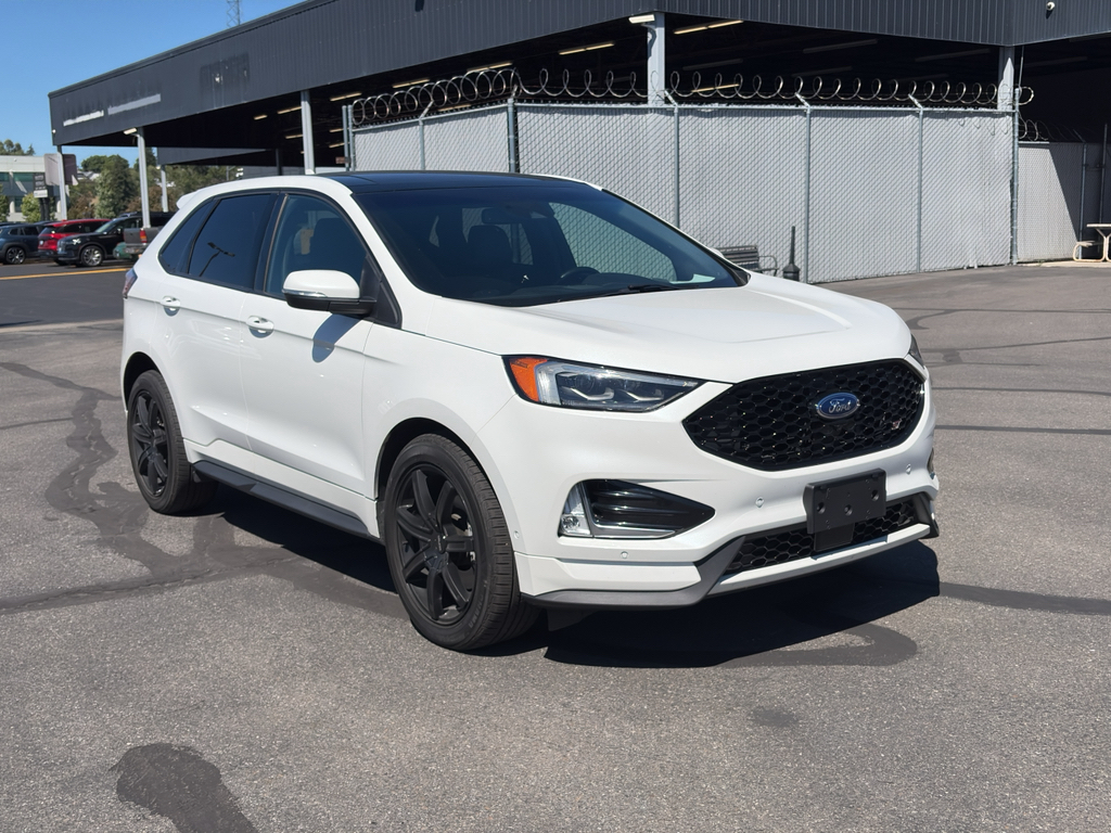 Star White Metallic Tri-Coat 2020 Ford Edge SUV / Crossover All-Wheel Drive 8-Speed Automatic