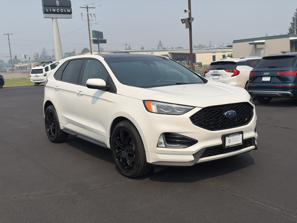 Star White Metallic Tri-Coat 2020 Ford Edge SUV / Crossover All-Wheel Drive 8-Speed Automatic