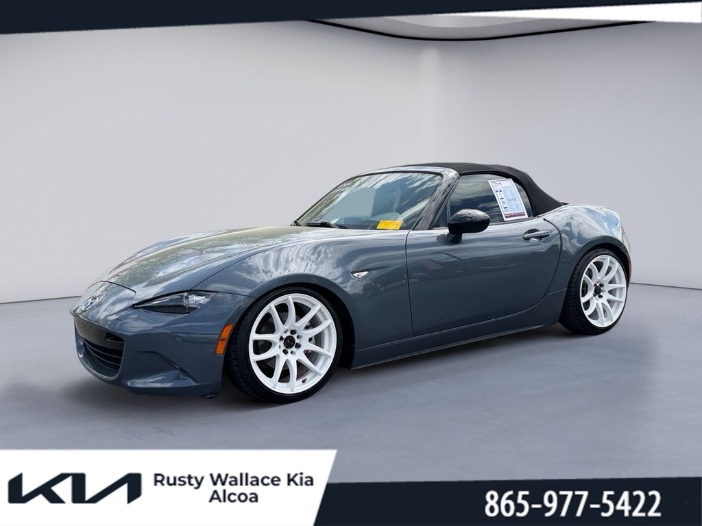 Polymetal Gray 2021 Mazda MX-5 Miata Club RWD Convertible Rear-Wheel Drive 6-Speed Manual