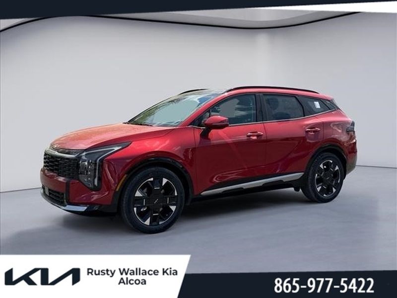 Runway Red 2026 Kia Sportage SX Prestige FWD SUV / Crossover Front-Wheel Drive 8-Speed Automatic