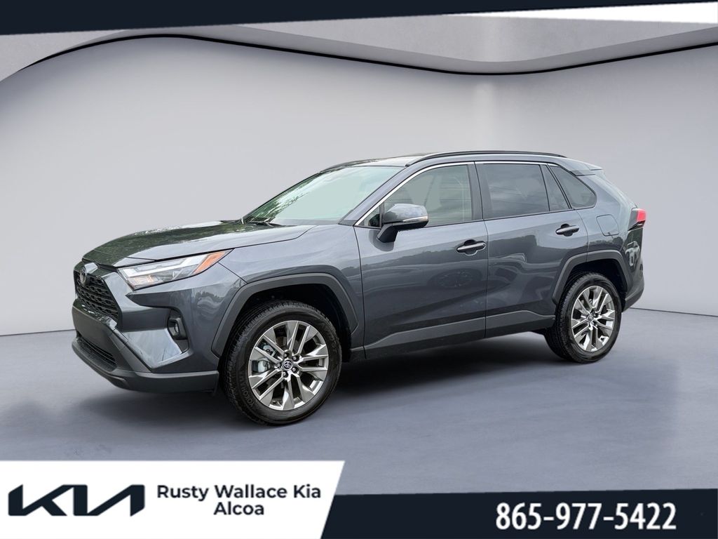 Magnetic Gray Metallic 2025 Toyota RAV4 XLE Premium AWD SUV / Crossover All-Wheel Drive 8-Speed Automatic
