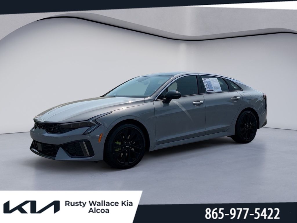 Wolf Gray 2026 Kia K5 GT FWD Sedan Front-Wheel Drive 8-Speed Automatic