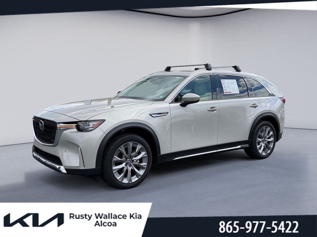 Gray (Platinum Quartz) 2025 Mazda CX-90 3.3 Turbo Premium Plus AWD SUV / Crossover All-Wheel Drive 8-Speed Automatic