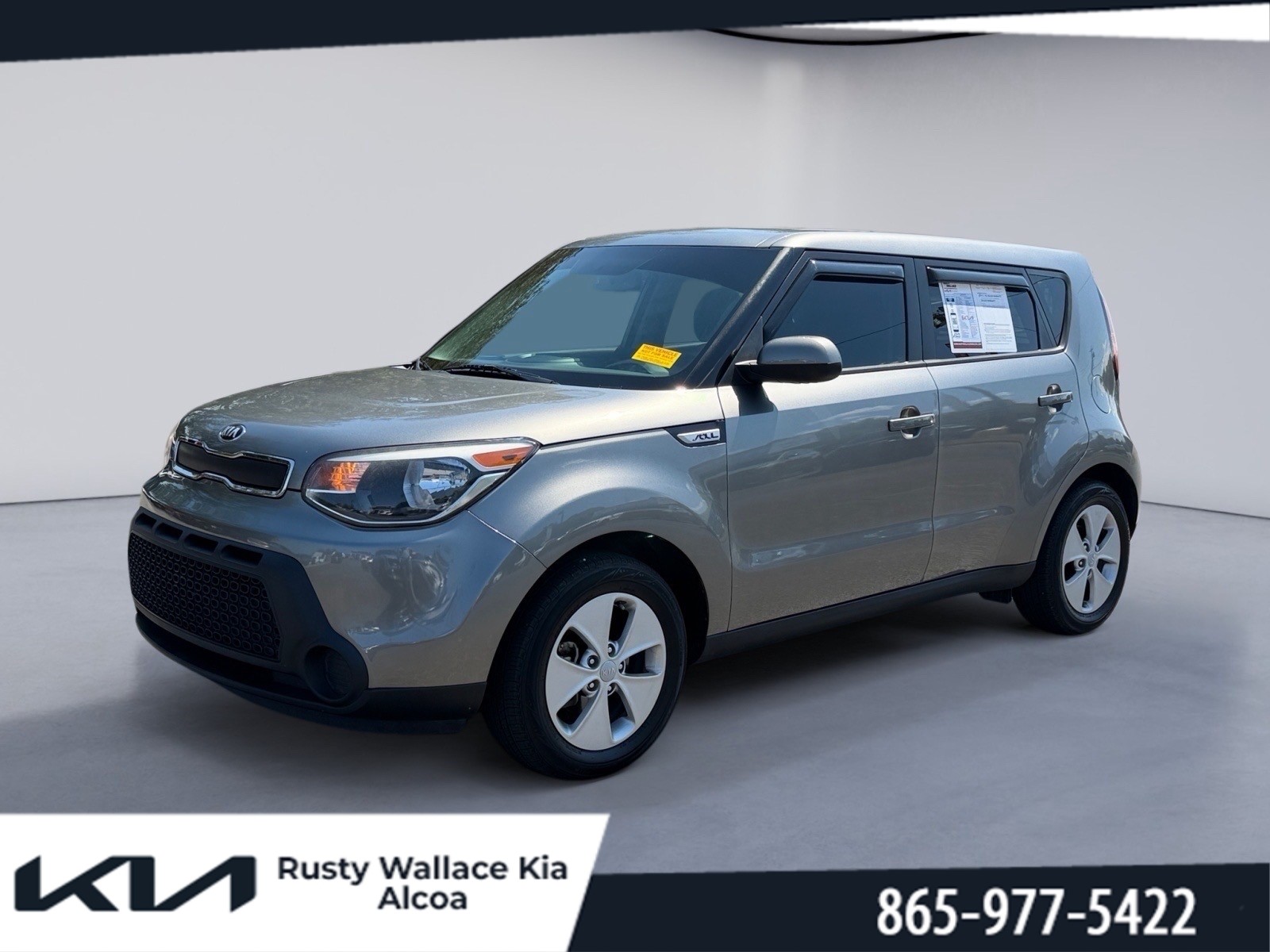 Titanium Gray 2016 Kia Soul Wagon Front-Wheel Drive 6-Speed Automatic