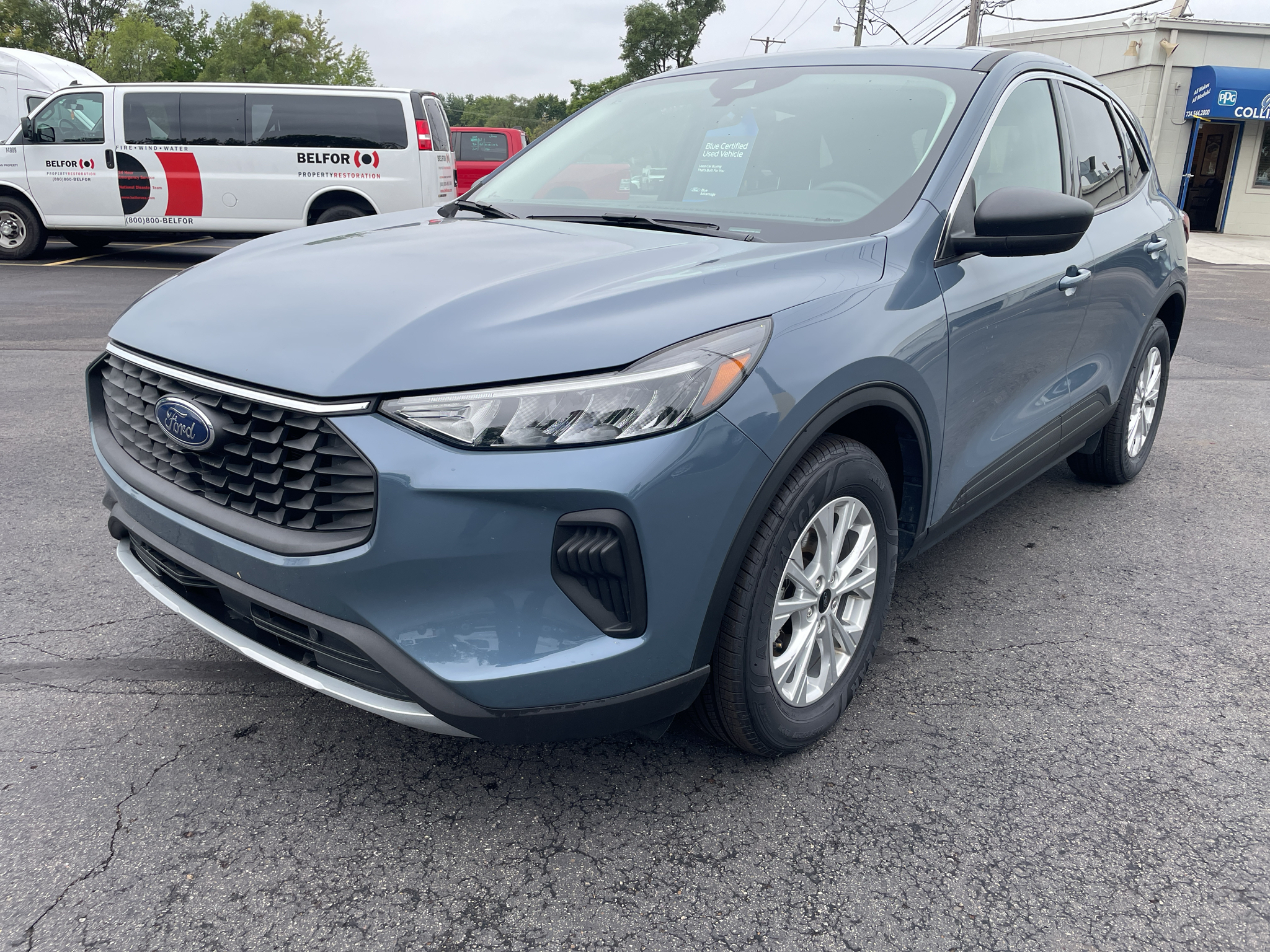 Vapor Blue Metallic 2023 Ford Escape SUV / Crossover All-Wheel Drive 8-Speed Automatic