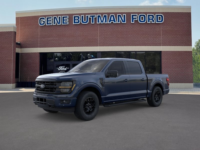 Antimatter Blue Metallic 2026 Ford F-150 XLT SuperCrew 4WD Pickup Truck Four-Wheel Drive Automatic