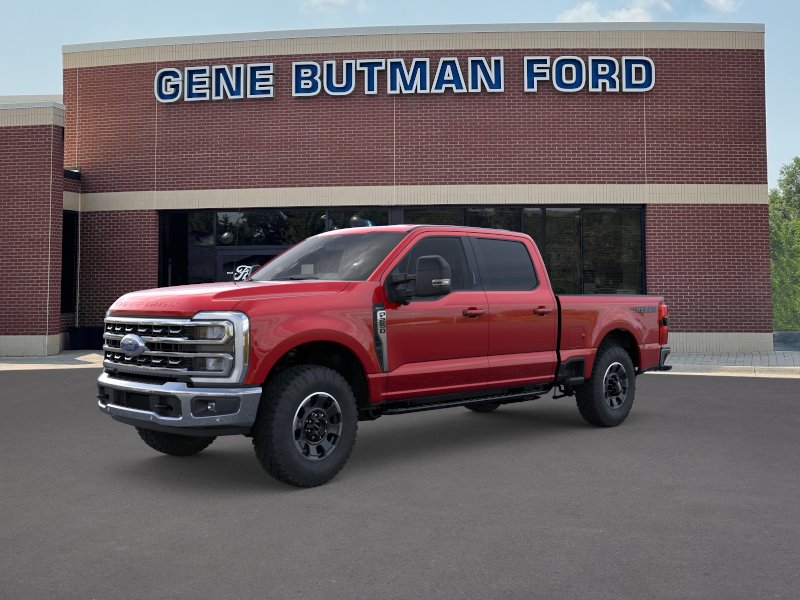 Ruby Red Metallic Tinted Clearcoat 2026 Ford F-250 Super Duty Lariat Crew Cab 4WD Pickup Truck Four-Wheel Drive Automatic