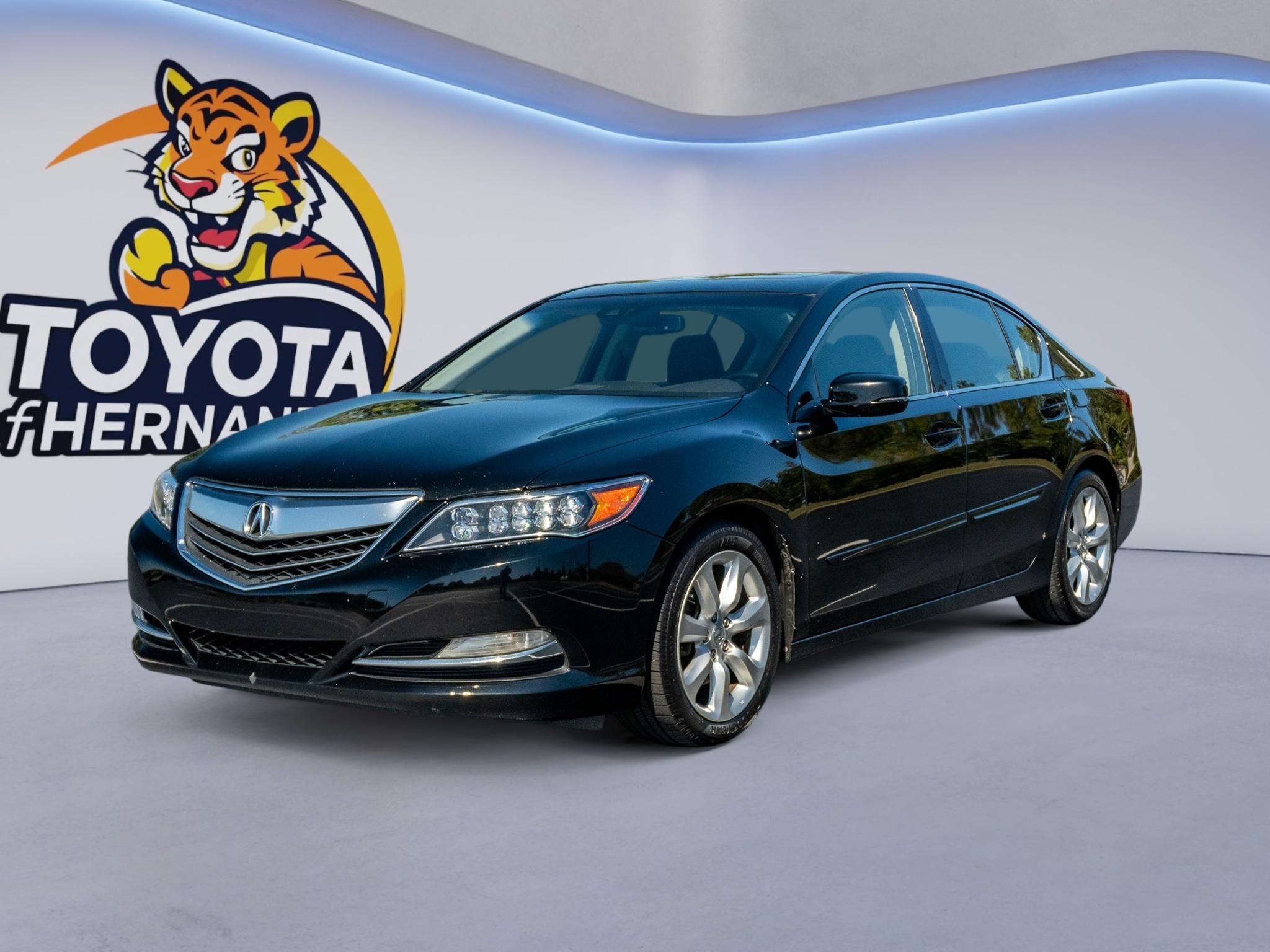 Crystal Black Pearl 2014 Acura RLX Sedan Front-Wheel Drive 6-Speed Automatic