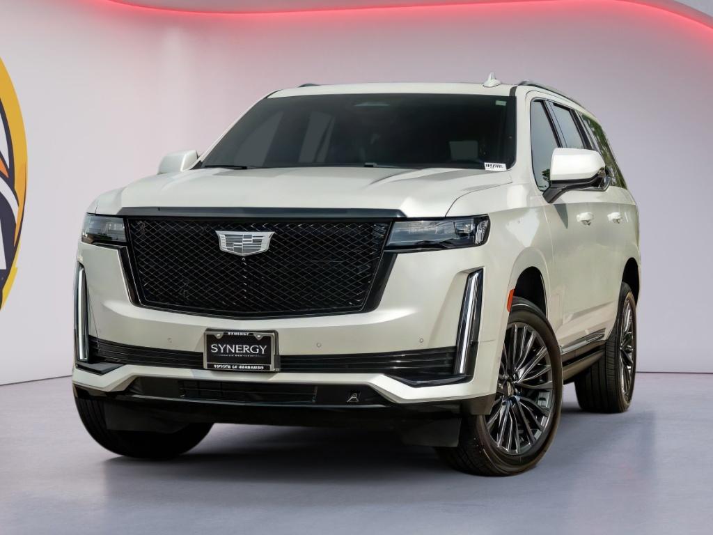 Crystal White Tricoat 2022 Cadillac Escalade Sport Platinum 4WD SUV / Crossover Four-Wheel Drive Automatic