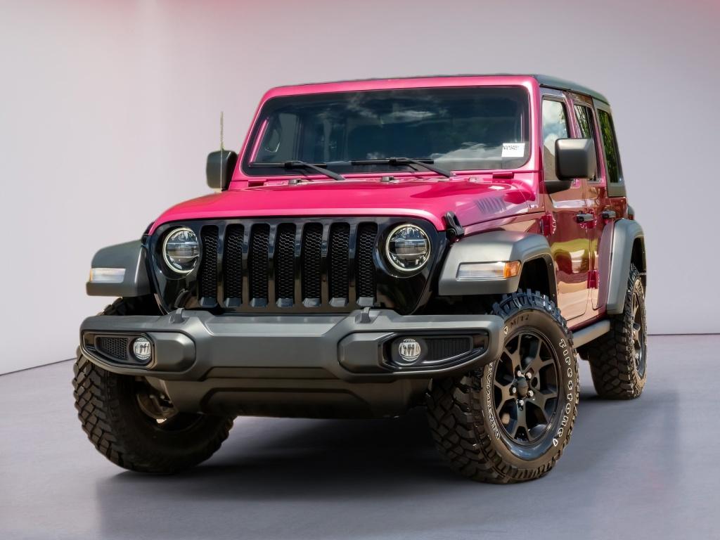 Limited Edition Tuscadero Pearlcoat 2022 Jeep Wrangler Unlimited Willys 4WD SUV / Crossover Four-Wheel Drive 6-Speed Manual