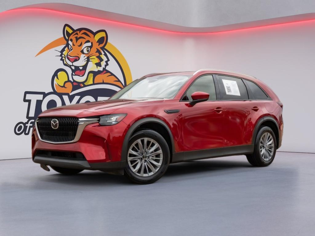 Soul Red Crystal Metallic 2024 Mazda CX-90 3.3 Turbo Preferred Plus AWD SUV / Crossover All-Wheel Drive 8-Speed Automatic