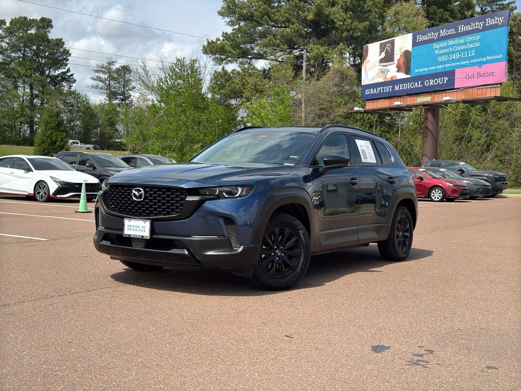 Ingot Blue Metallic 2025 Mazda CX-50 Hybrid Premium AWD SUV / Crossover All-Wheel Drive Continuously Variable Transmission
