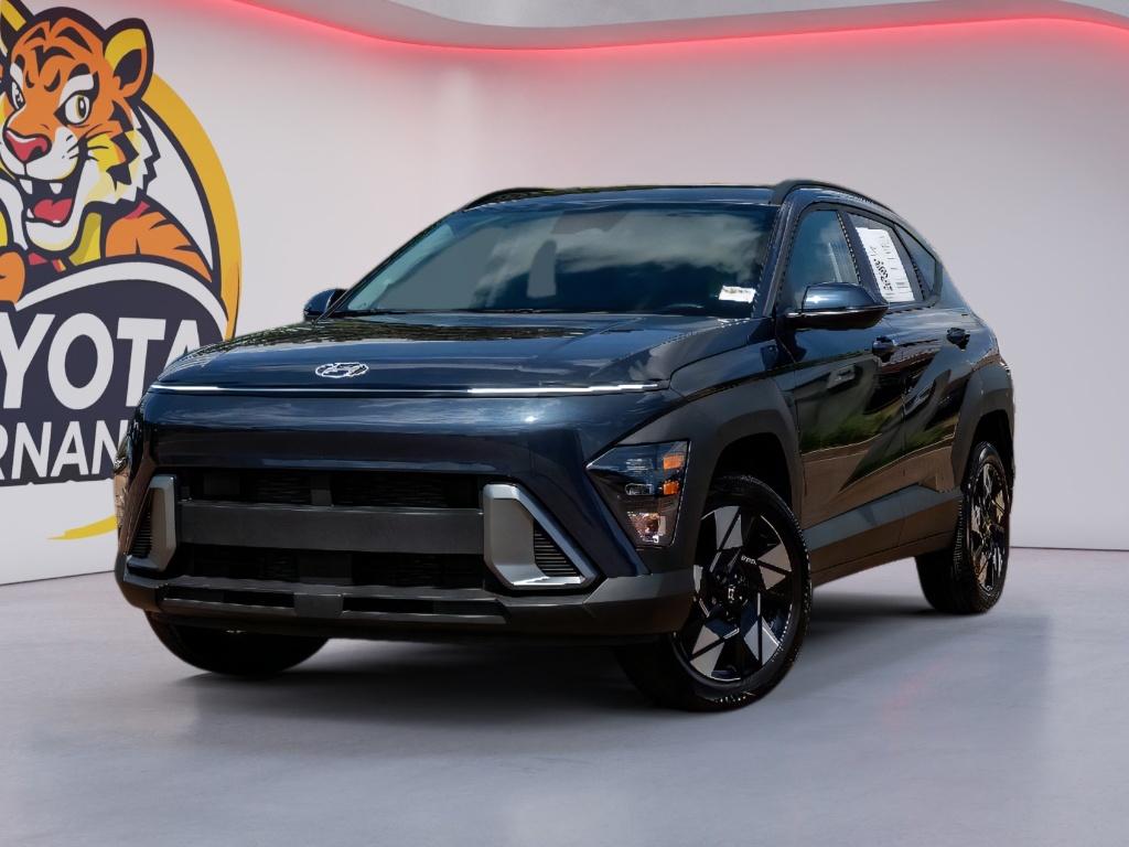 Denim Blue 2025 Hyundai Kona SEL AWD SUV / Crossover All-Wheel Drive Continuously Variable Transmission