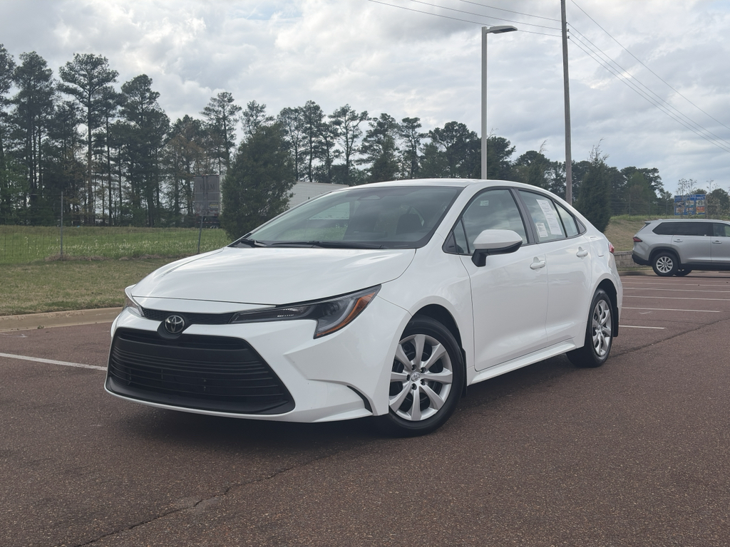 Ice Cap 2026 Toyota Corolla LE FWD Sedan Front-Wheel Drive Continuously Variable Transmission