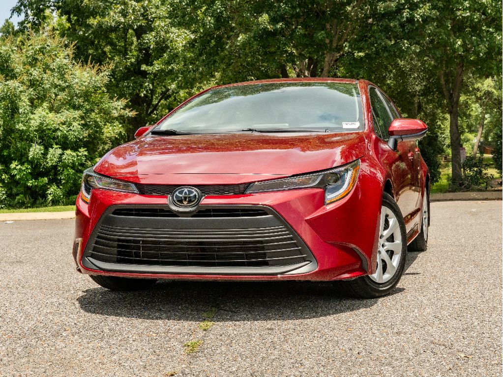 Red (Ruby Flare Pearl) 2026 Toyota Corolla Sedan Front-Wheel Drive Continuously Variable Transmission