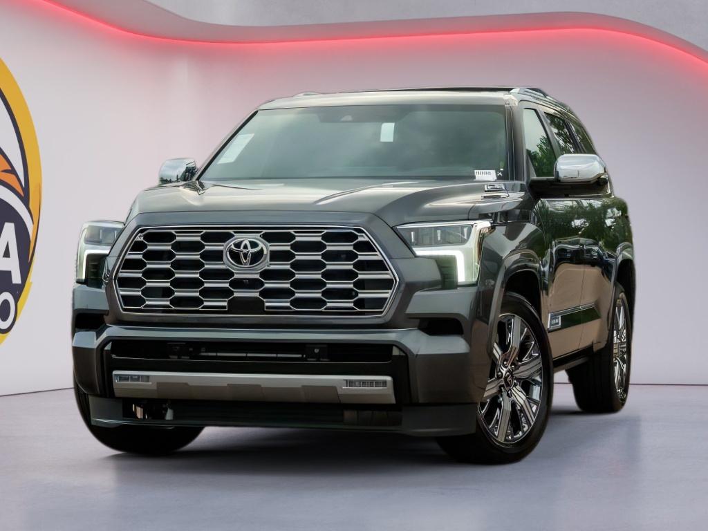 Magnetic Gray Metallic 2026 Toyota Sequoia Capstone 4WD SUV / Crossover Four-Wheel Drive Automatic