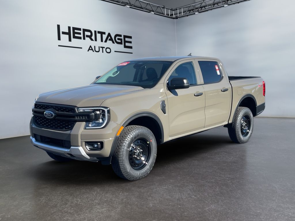 MARSH GRAY 2026 Ford Ranger XL SuperCrew 4WD Pickup Truck Four-Wheel Drive Automatic