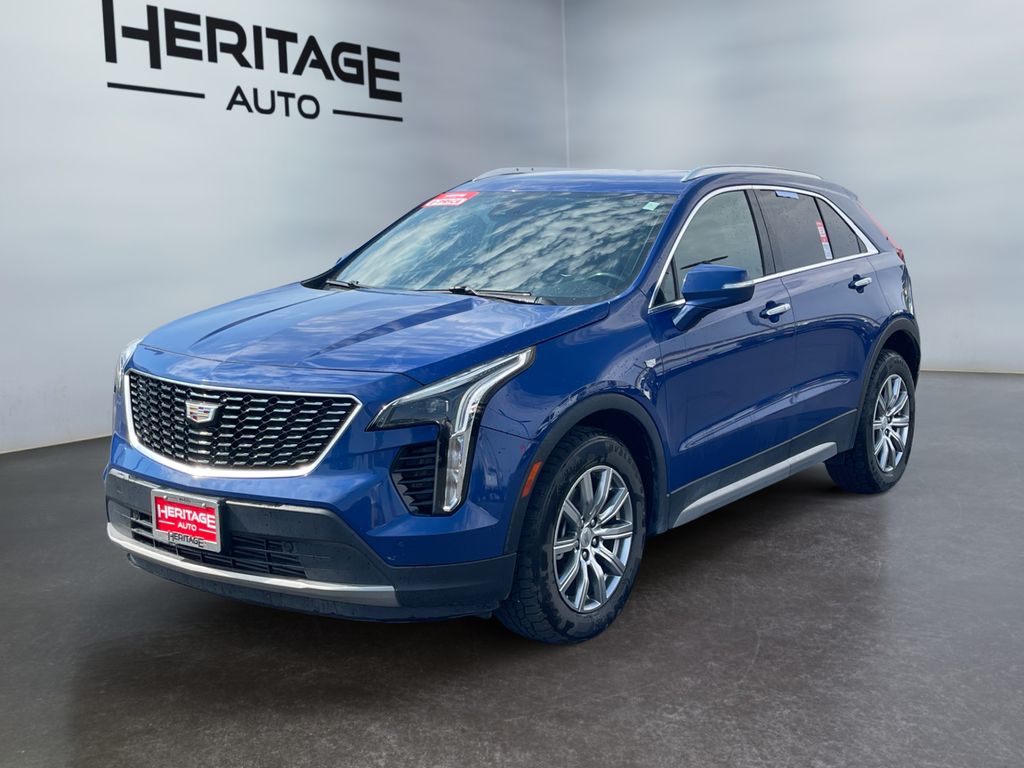Wave Metallic 2022 Cadillac XT4 SUV / Crossover Four-Wheel Drive 9-Speed Automatic