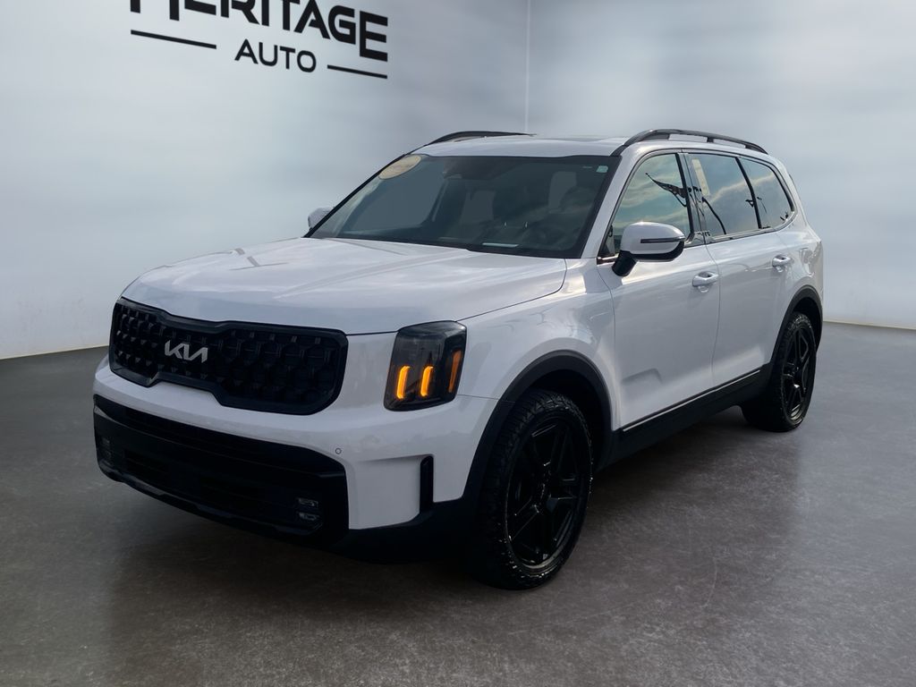 Glacial White Pearl 2024 Kia Telluride SUV / Crossover All-Wheel Drive 8-Speed Automatic