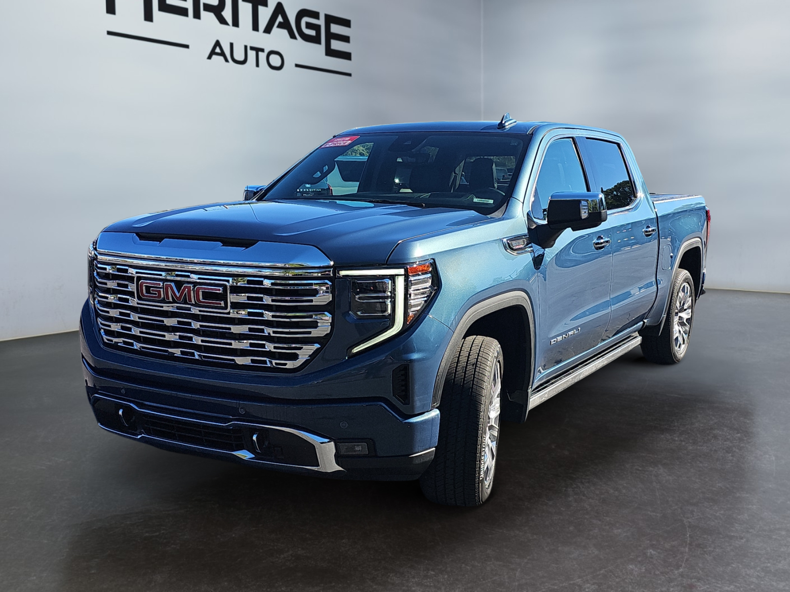 Downpour Metallic 2024 GMC Sierra 1500 Pickup Truck Four-Wheel Drive Automatic